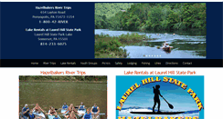 Desktop Screenshot of hazelbakerscanoes.com
